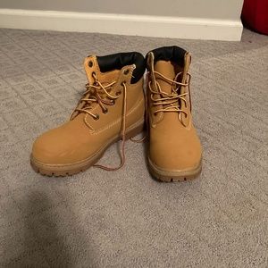 Tan boots